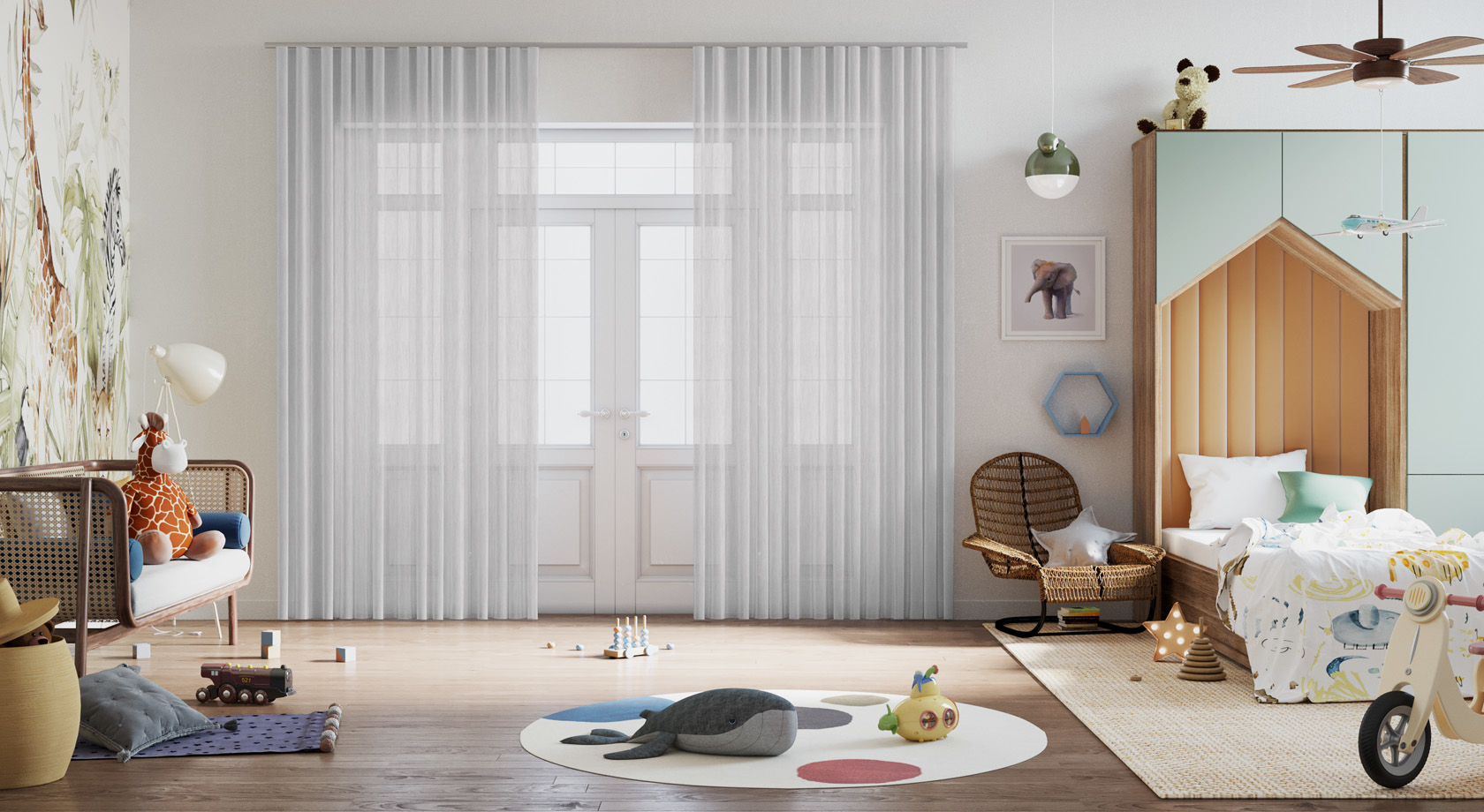 Sheer Curtains Perth | Custom Made Sheers - CurtainWorld
